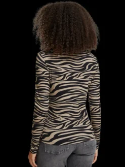All Over Printed Long Sleeved T-Shirt