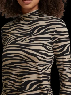 All Over Printed Long Sleeved T-Shirt