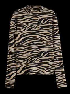 All Over Printed Long Sleeved T-Shirt