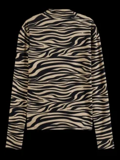 All Over Printed Long Sleeved T-Shirt