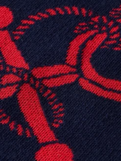 Anchor Jacquard Pullover