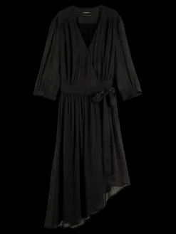 Asymmetric Wrap Dress