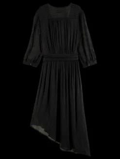 Asymmetric Wrap Dress