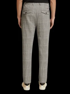 Blake Checked Cotton-Blend Seersucker Chino