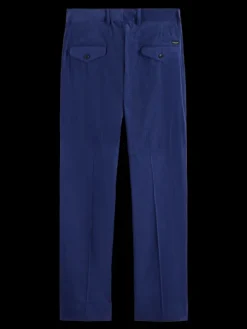 Blake Pleated Corduroy Chino