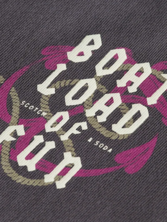 Boat Load Of Fun Regular Fit Cold Washed T-Shirt