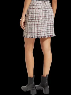 Boucle Tweed High Rise Mini Skirt