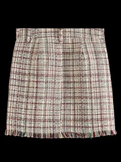 Boucle Tweed High Rise Mini Skirt