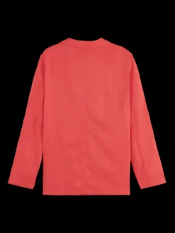 Boxy Unlined Single Breasted Blazer