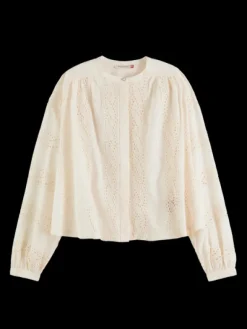 Broderie Anglaise Top