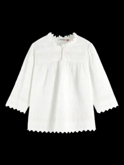 Broderie Anglaise Top