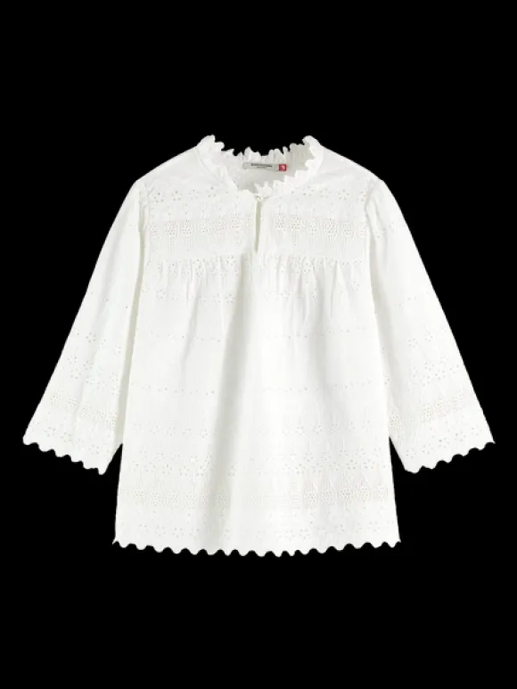 Broderie Anglaise Top