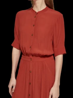 Button Down Midi Dress