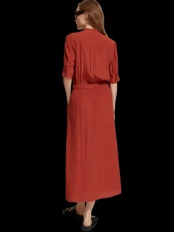 Button Down Midi Dress