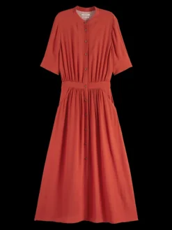 Button Down Midi Dress