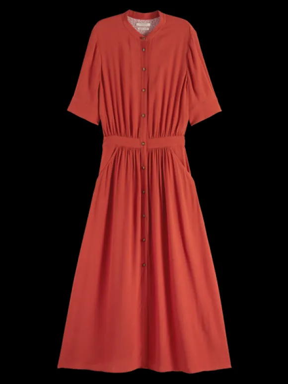Button Down Midi Dress