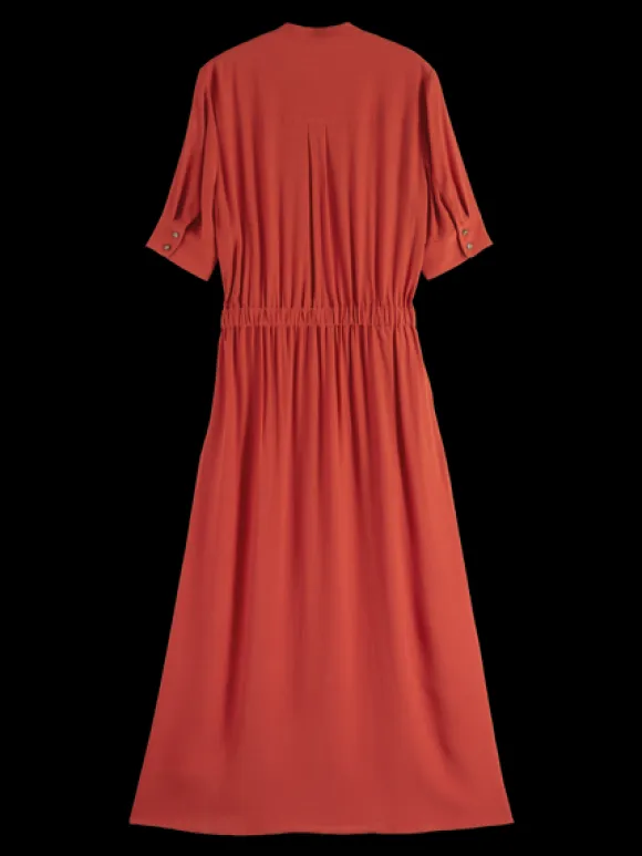 Button Down Midi Dress