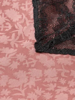 Camisole With Black Lace Detail