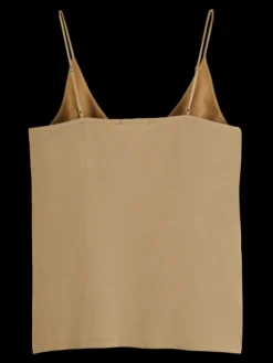 Camisole Woven Front Jersey Back