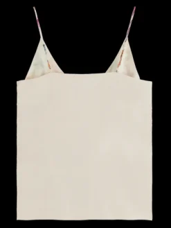 Camisole Woven Front Jersey Back