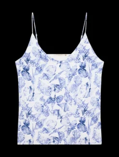Camisole Woven Front Jersey Back