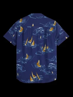 Canal Boats Printed Shirt