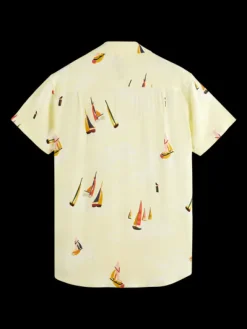Canal Boats Printed Shirt