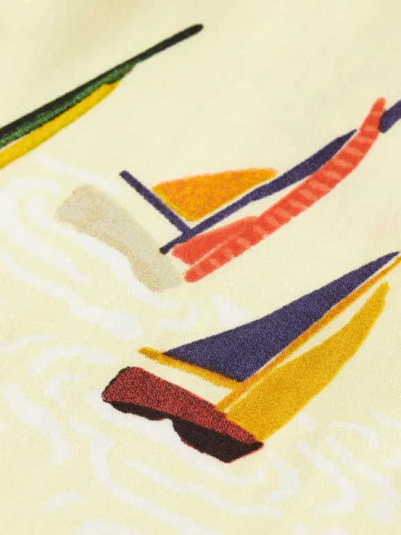 Canal Boats Printed Shirt