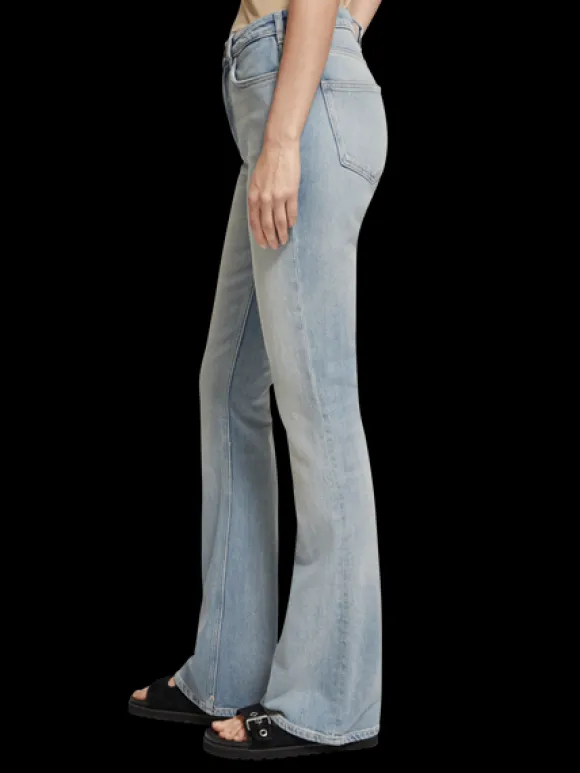 Charm High Rise Classic Flared Jeans | All Or Nothing