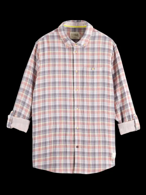 Check Button Down Shirt