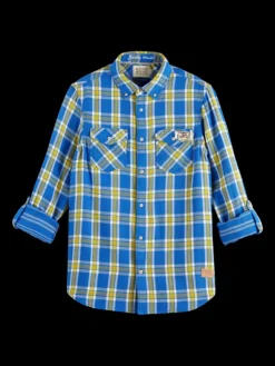 Check Double Face Twill Shirt