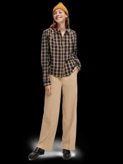 Checked Slim Fit Shirt