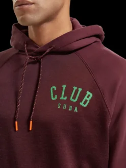 Club Soda Spray Effect Hoodie