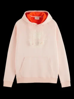 Contrast Loops Artwork Hoodie