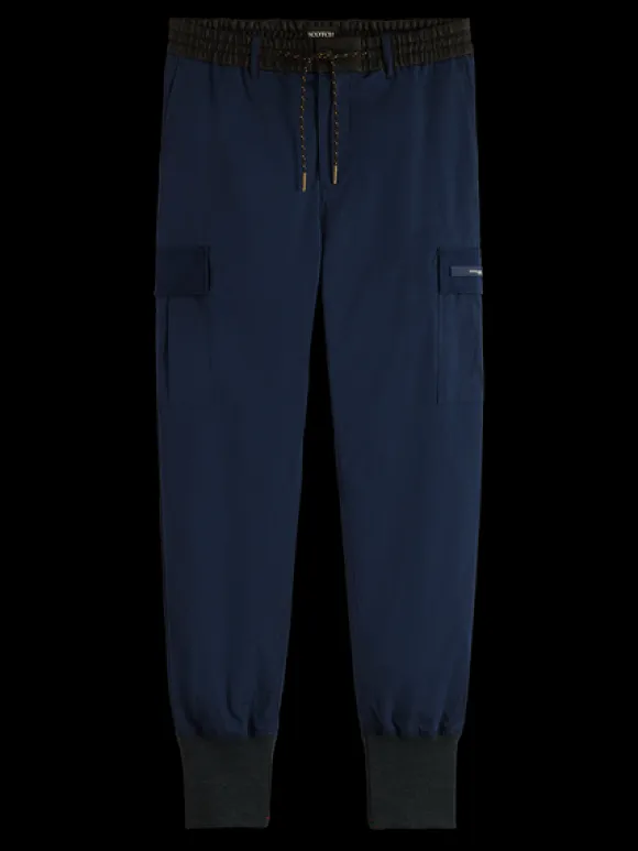 Contrast Trimmed Cargo Jogger