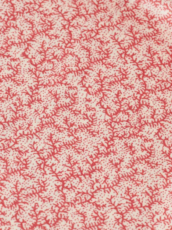 Coral Printed Reversible Bomber Jacket