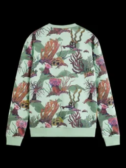 Coral Reef Printed Sweatshirt