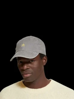 Corduroy Logo Embroidery Cap
