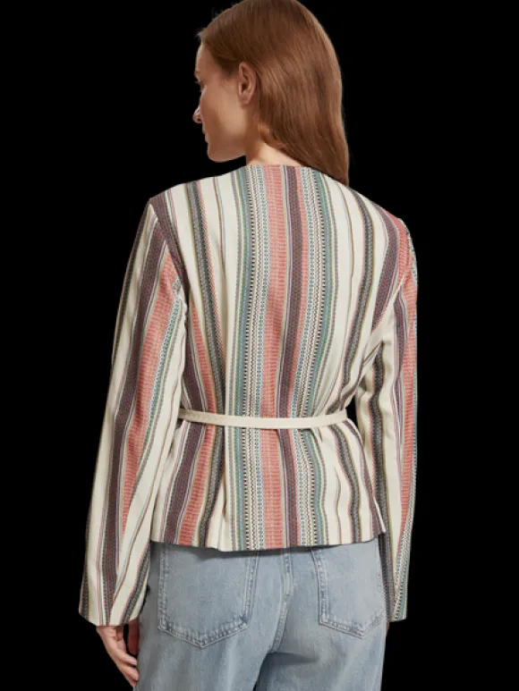 Crafted Stripe Blazer