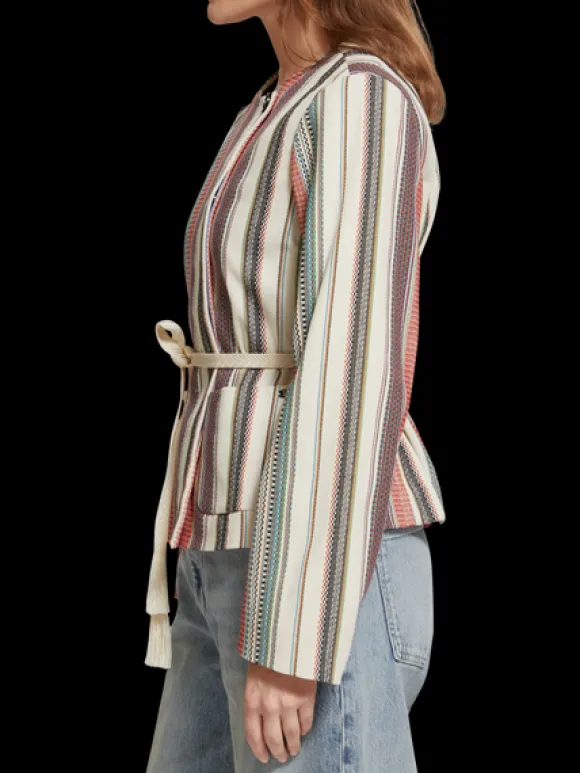 Crafted Stripe Blazer