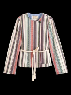 Crafted Stripe Blazer