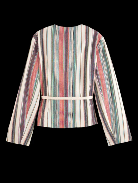 Crafted Stripe Blazer