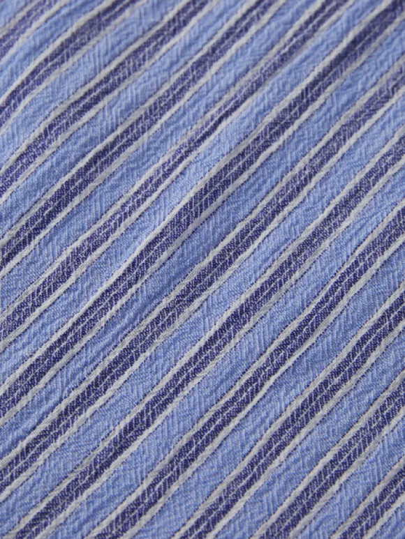 Crinkle Stripe Shirt