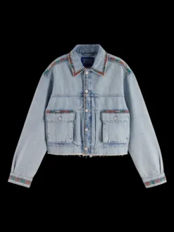 Cropped Denim Jacket