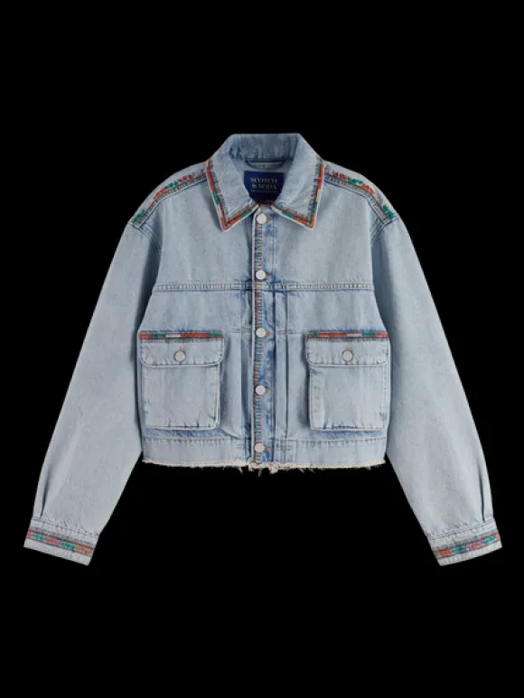 Cropped Denim Jacket