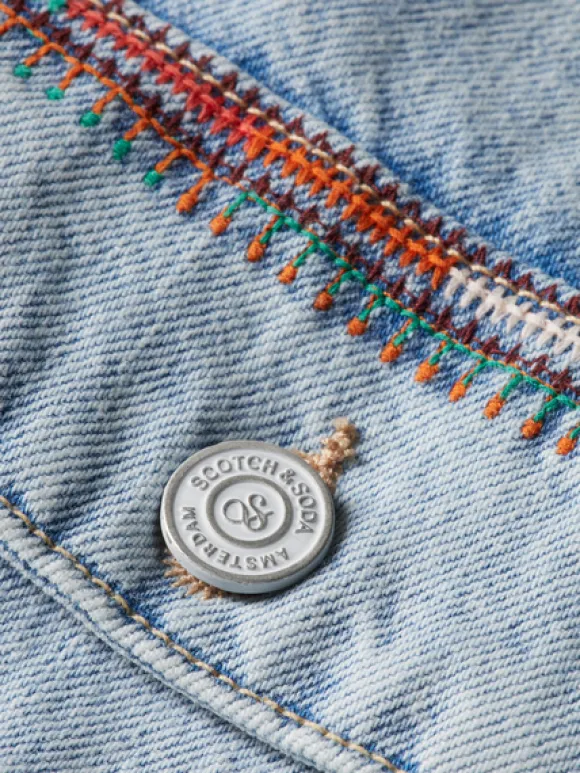 Cropped Denim Jacket