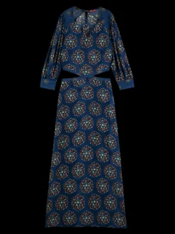 Cut-Out Maxi Dress