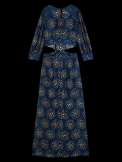 Cut-Out Maxi Dress