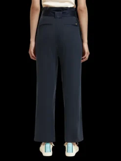 Daisy High Rise Straight Leg Paper Bag Pant