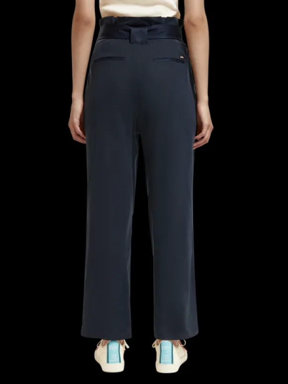 Daisy High Rise Straight Leg Paper Bag Pant